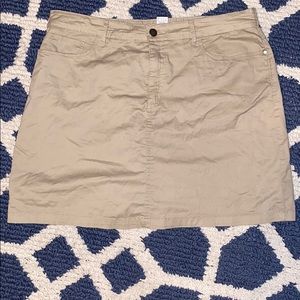 Khaki Skort